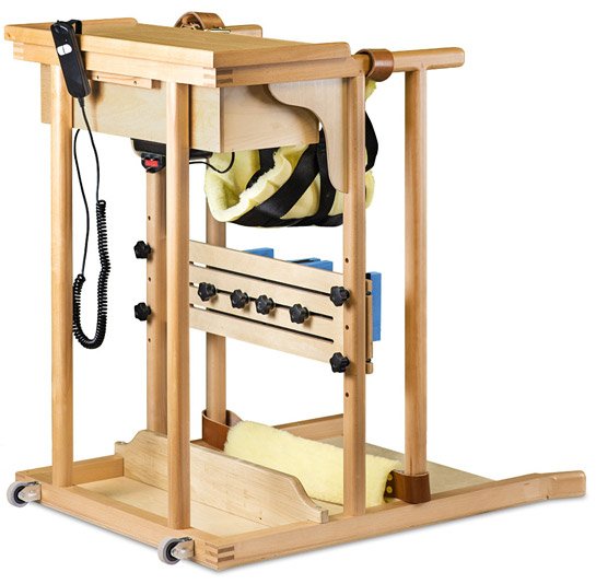 Custom Frame with Hoist and Knee Blocks Custom Frame with Hoist and Knee Blocks